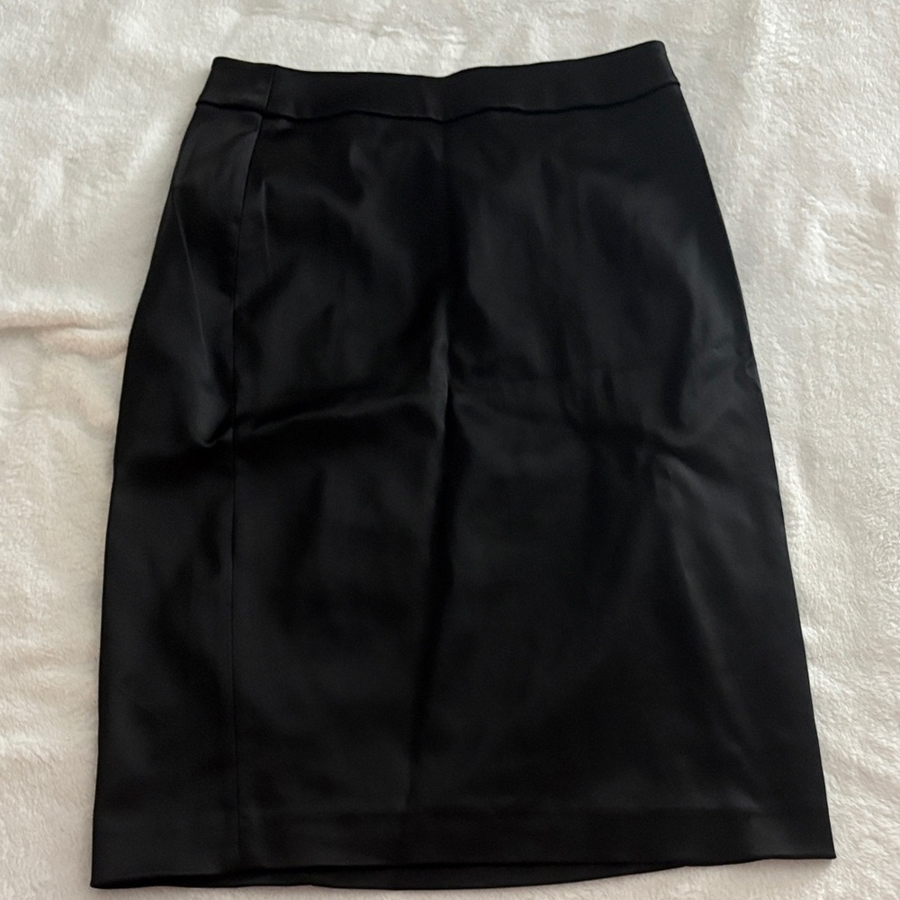 Tadashi Shoji Classic Black Pencil Skirt